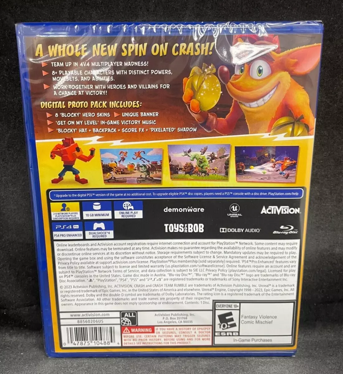 4) Edition Crash Rumble Deluxe | Team NEW Cross-Gen BRAND eBay (PS4/Playstation