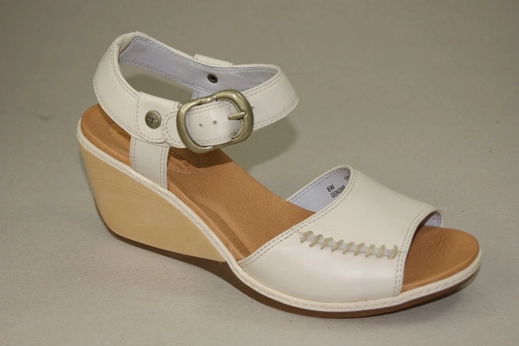 Timberland Lascaux cinturino alla caviglia slingback zeppe sandali da donna sandali 15676