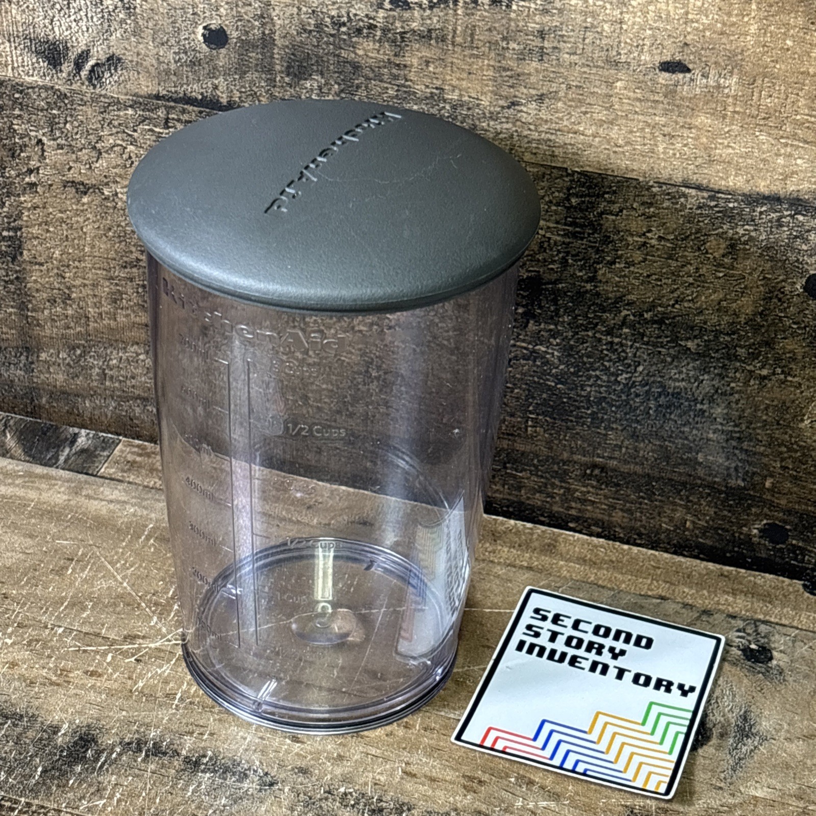 Kitchenaid 3 Cups Plastic Measuring Container & Lid for Imme