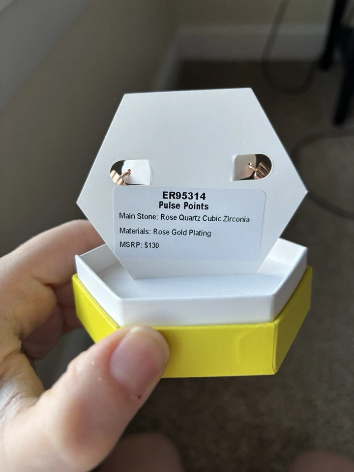 Pendientes Originales Bomb Party - ER95314 Pulso Points - ¡Nuevos con Caja! Foto 2 de 2