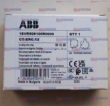 New One ABB CT-ERC.12 Time relay 1SVR508100R0000