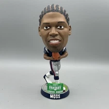 Randy Moss Patriots “Big Head” Bobblehead Forever Collectibles "Fantasy Champ"