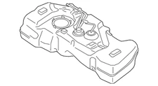 Genuine Nissan Fuel Tank 17202-4AF0A