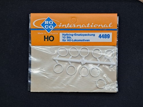 Roco 4489 Haftringe / Bandagen für H0 Lokomotiven 10er Packung unbespielt  | Zustand: Neu: Sonstige (siehe Artikelbeschreibung)
