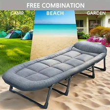 Folding Camping Cot 400-650lbs Capacity, Portable & Compact  lightweight cots