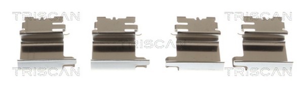 Triscan ZubehöRsatz Scheibenbremsbelag 8105 811002 FüR Tesla Model Allrad AWD-image