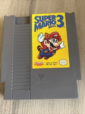 Super Mario Bros. 3 (Nintendo NES, 1990), Original Tested!