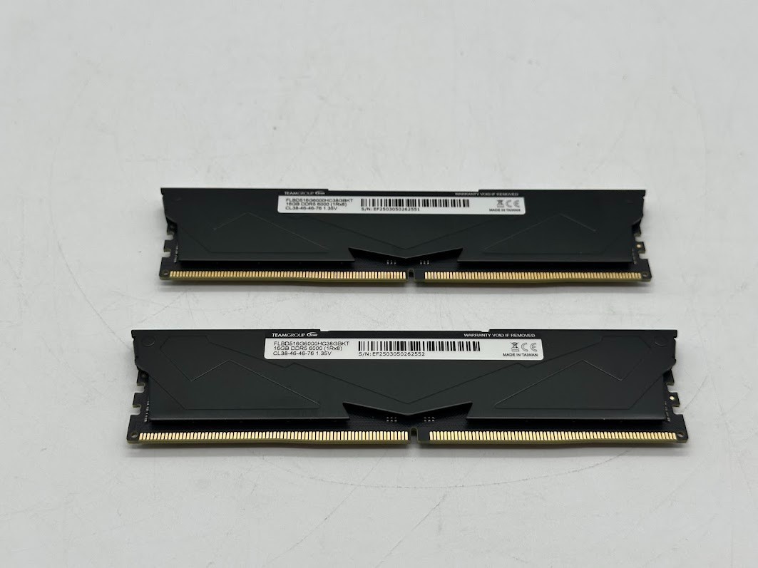 TEAMGROUP T-Force Vulcan DDR5 16GB 2x8GB FLBD516G6000HC38GBKT | eBay