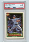 1991 TOPPS TIFFANY #6 NOLAN RYAN PSA 8