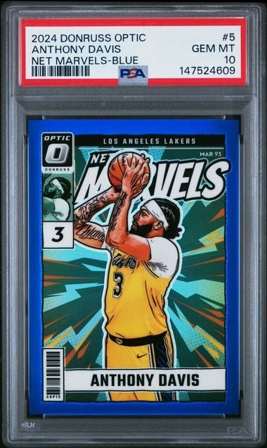 Anthony Davis Basketball Grade 10 Rookie Sports Trading Cards