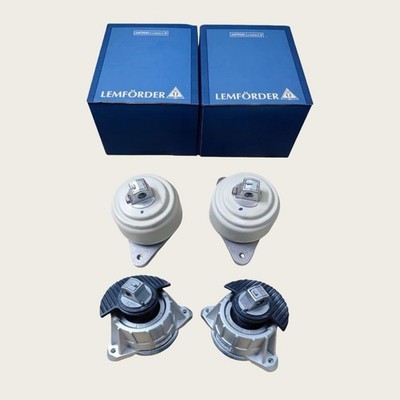 2X Lemforder Engine Mounts For Mercedes W218 W212 E63 E550 CLS500 CLS63 AMG