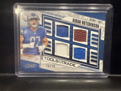 2023 absolute football aidan hutchinson tools of trade 34/99