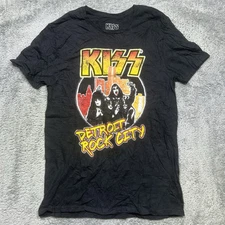 Kiss Detroit Rock City Black Medium TShirt 2018 Young Mens Unisex Band Graphic