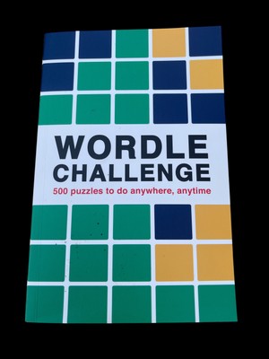 Wordle Challenge - 500 Puzzles to Do Anywhere, Anytime Book
