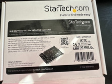 StarTech M.2 NGFF SSD to 2.5in SATA Adapter Converter