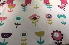 Next Kids Floral Tab Top Blackout Curtains 66” x 72” excellent condition