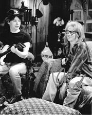 * DANA CARVEY * signed 8x10 photo * WAYNE'S WORLD * COA *