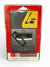 Vintage RCA RP3504 Portable Cassette Recorder Player NEW FACTORY SEALED