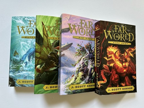 NEW! Set of All 4 Books in FAR WORLD SERIES by J. Scott Savage Vol 1-4 Paperback - Picture 4 of 21