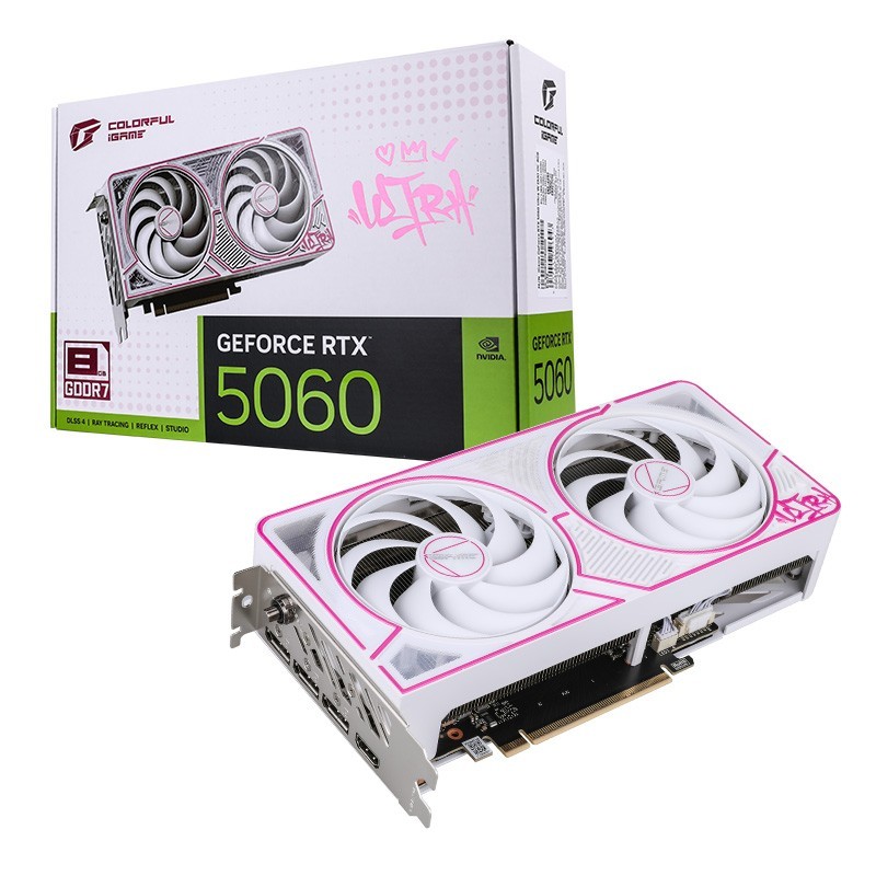 NEW Colorful iGame GeForce RTX 5060 Ultra W DUO OC 8GB GDDR7