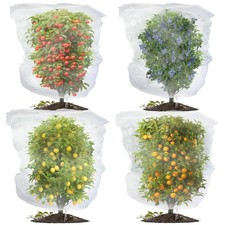 4 Pack Plant Netting 200 x 200cm Blueberry Bushes Cover Mesh Garden Netting