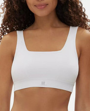 GAP Comfort Bralette Bra GPW01052 White Small 34 - NWT