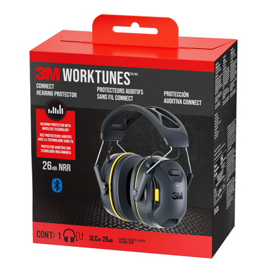 3M WorkTunes Electronic Hearing Protectors: Connect with Bluetooth