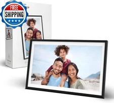 Digital Picture Frame Powered by Nixplay 15.6 Large Wifi Digital Photo Frame..