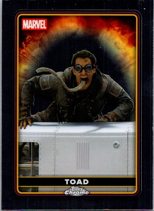 2025 Topps Chrome Marvel Deadpool #40 Toad