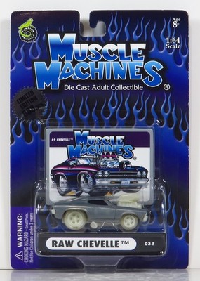 Muscle Machines 1969 Chevelle Raw Zamac Bare Metal 1 of 888