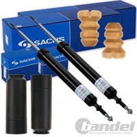2Xsachs StoßDÄMpfer+Schutz KIT Hinten Passend FüR BMW 1Er E81 82 3Er E90 E91 E92