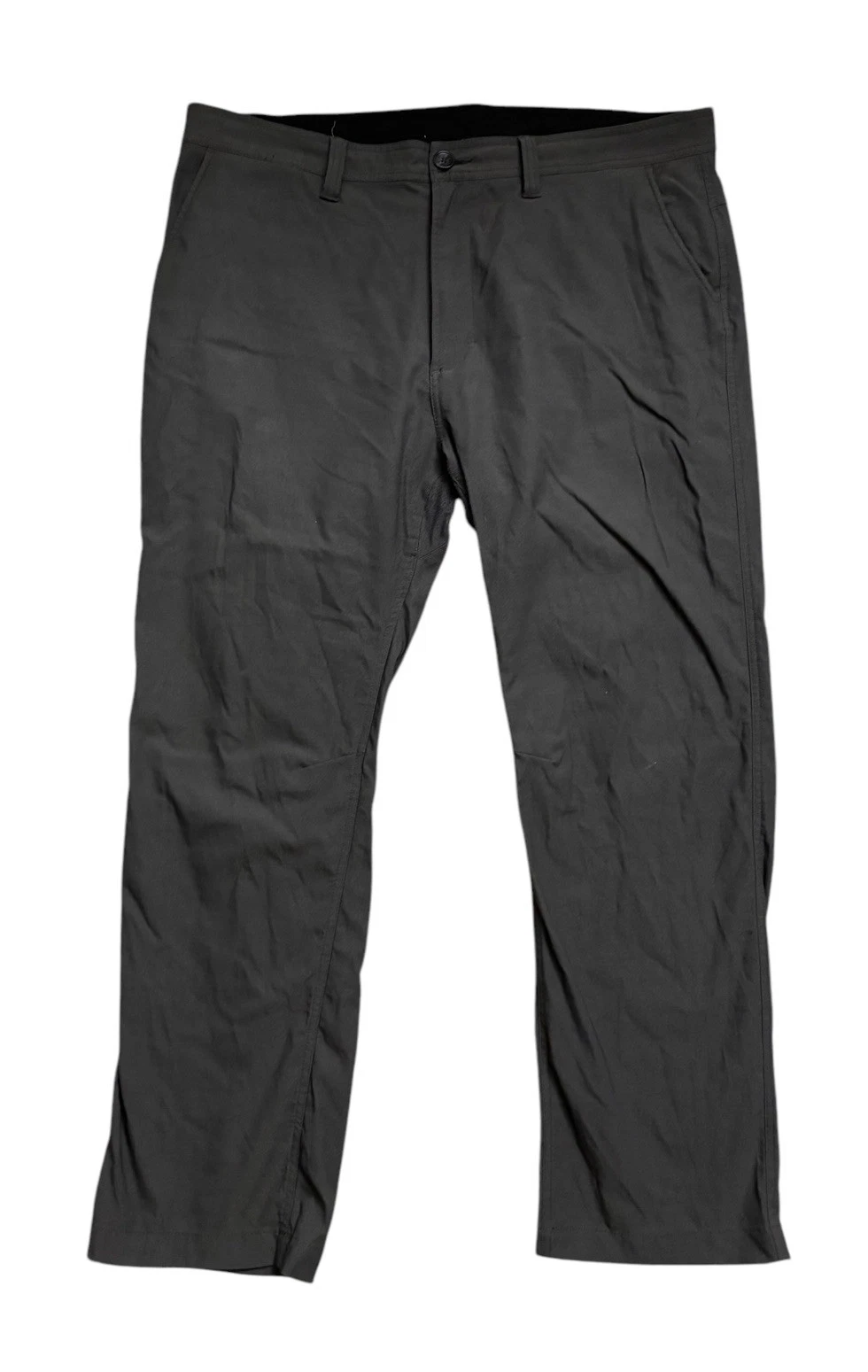 prAna Pants Mens Size 40x30 Dark Gray Alameda Hiking Pants Slim Fit Side Pocket