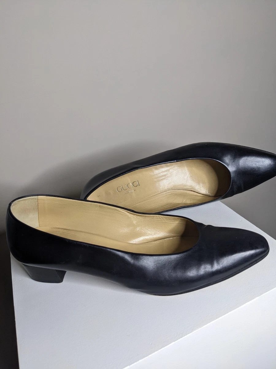 Gucci Low (1-1.9 in) Heel Height with Vintage Heels for Women for
