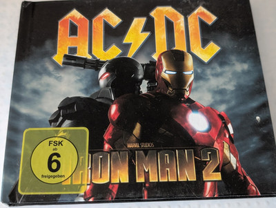 AC/DC - Iron Man 2 Marvel Studios 2010 Digibook CD + DVD Highway to hell/T.N.T.