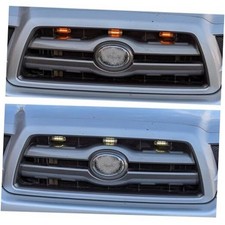 Dual Colour Led Amber  White Grille Light 3 Light Pro Pack 