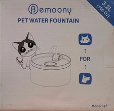 BEMOONY 3.2L Pet Water Fountain for Dog or Cat **NEW & SEALED IN BOX**