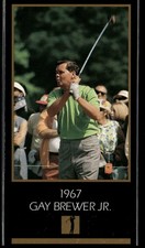 1993 Grand Slam Ventures The Masters Collection -  1967 Gay Brewer Jr.