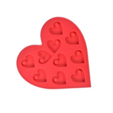 Heart-shaped Silicone Resin Mould Casting Mold Pendant Hanging Tag Jewelry Mould