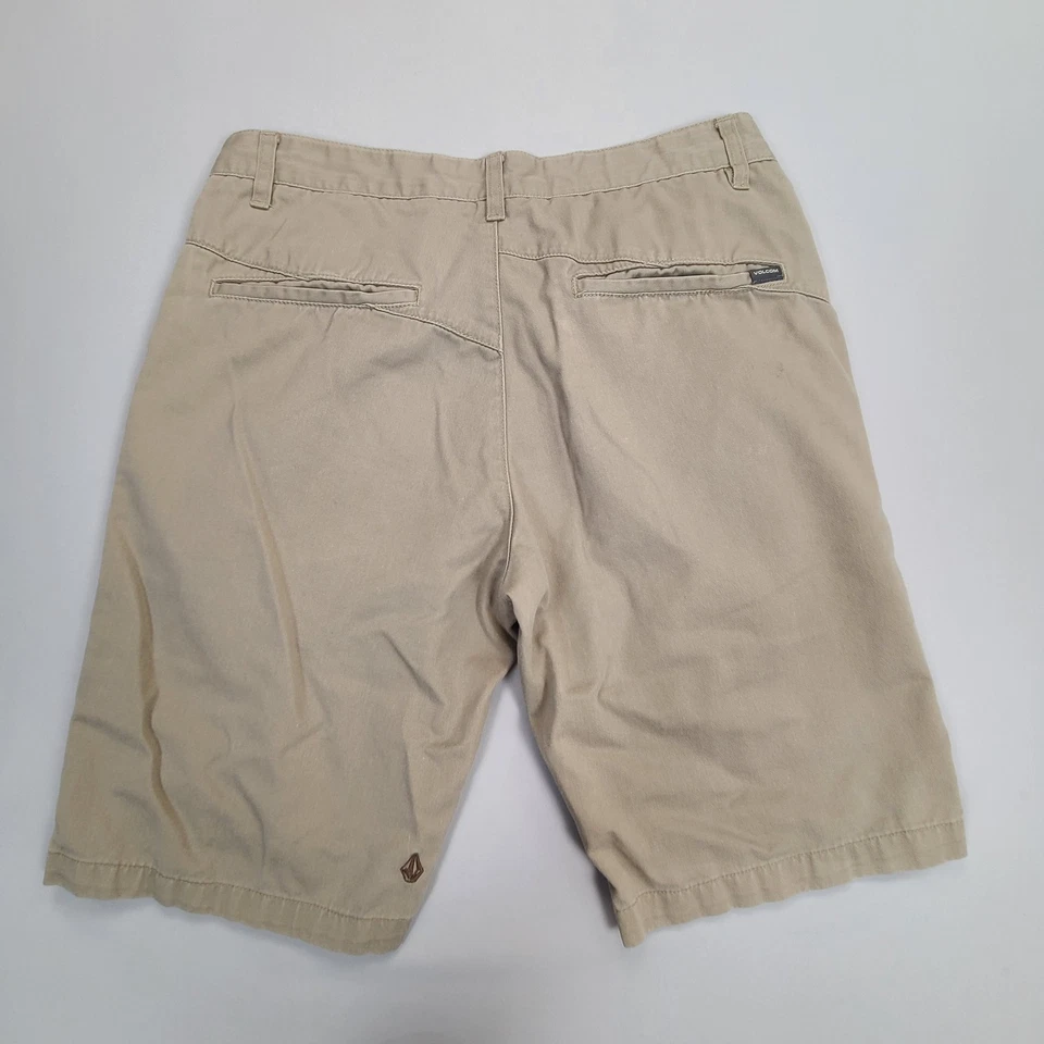 Volcom Shorts Mens 30 Beige Chino Casual Everyday Comfort Style - Image 2 of 4