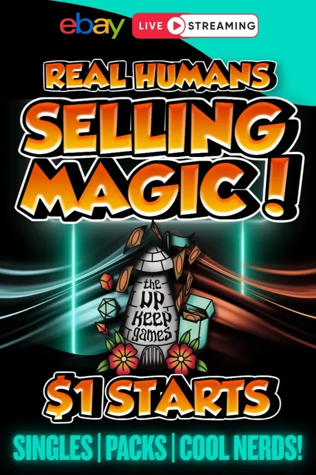 Buy Magic (MTG) with $1 starts at The Upkeep Games