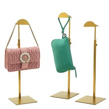 Purse Display Stand, 3 Pack Purse Rack Stainless Steel Anti-fingerprints Purs...