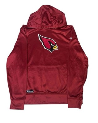 NFL Arizona Cardinals New Era Team Apparel Authentic Hoodie Mens Red Size Medium