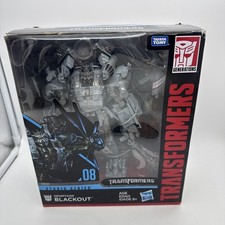 08 Blackout Leader Class Transformers Studio Series Hasbro - New FREE SHIPPING