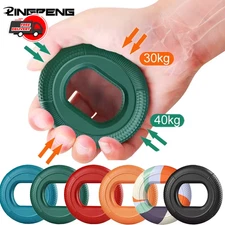 Silicone Finger Gripper Ring Hand Grip Strength Trainer Wrist Exercise