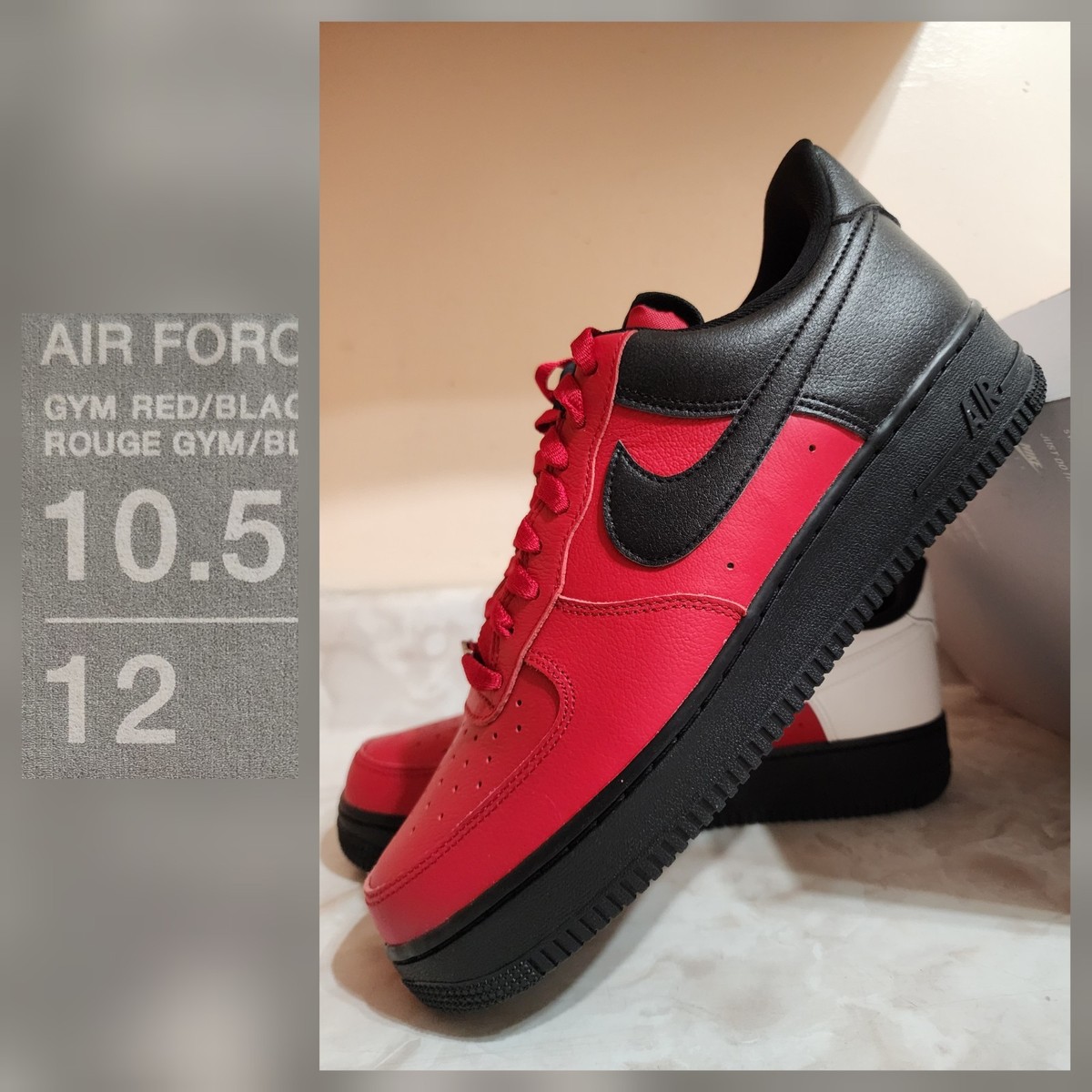 Men's Size 10.5 Nike Air Force 1 Low “Scarface” IB6847-600