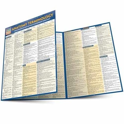 Anatomy Terminology (Quick Study - Cards, by BarCharts Inc. - Very Good