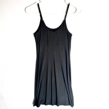 Victoria Secret Basic Layering Stretchy Tank Slip Dress Womens 34 S M Vintage