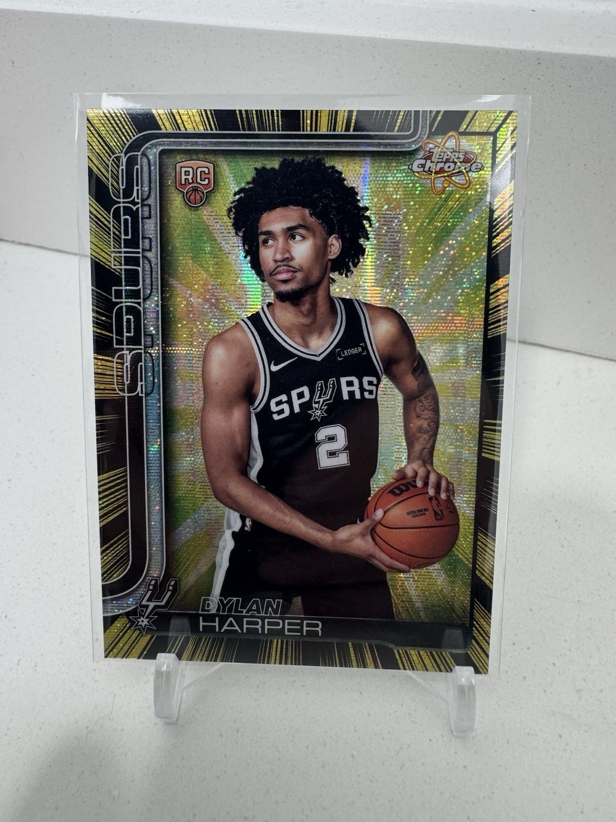 2025-26 Topps Chrome - Radiating Rookies Dylan Harper #RR-2 (RC)