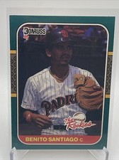 1987 Donruss the Rookies Benito Santiago Rookie Card #44 Mint FREE SHIPPING