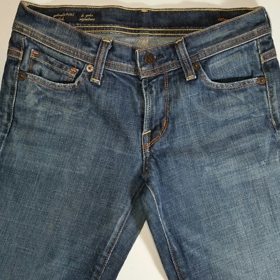 Citizens of Humanity Women's Flared Jeans Sz 24 Gabrielle Yoke Stretch Low Rise
